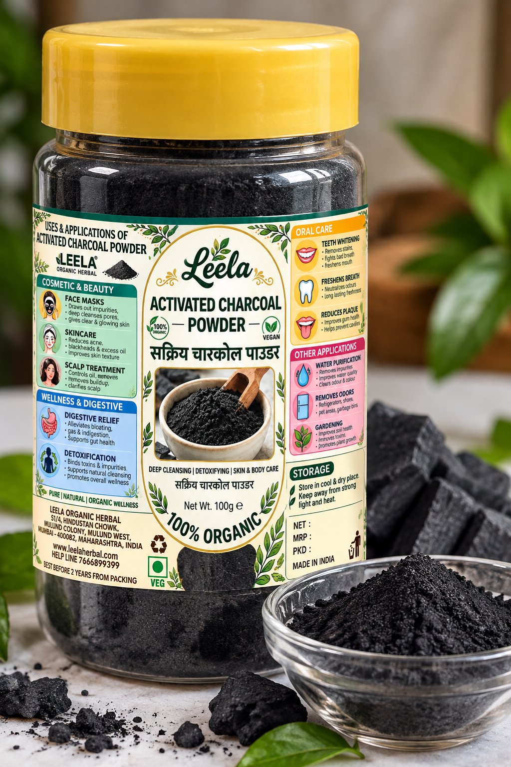 Activated Charcoal Powder