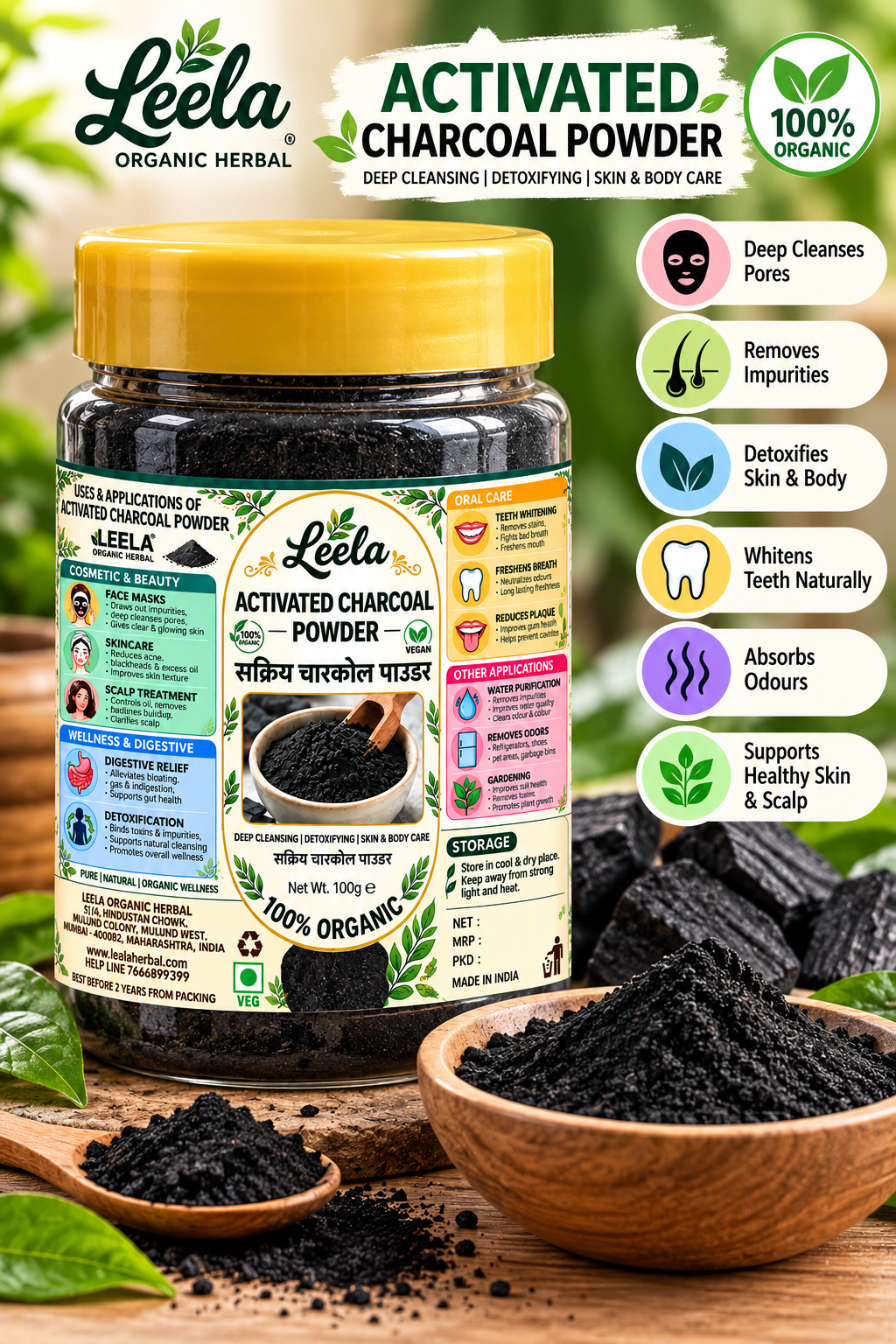 Activated Charcoal Powder