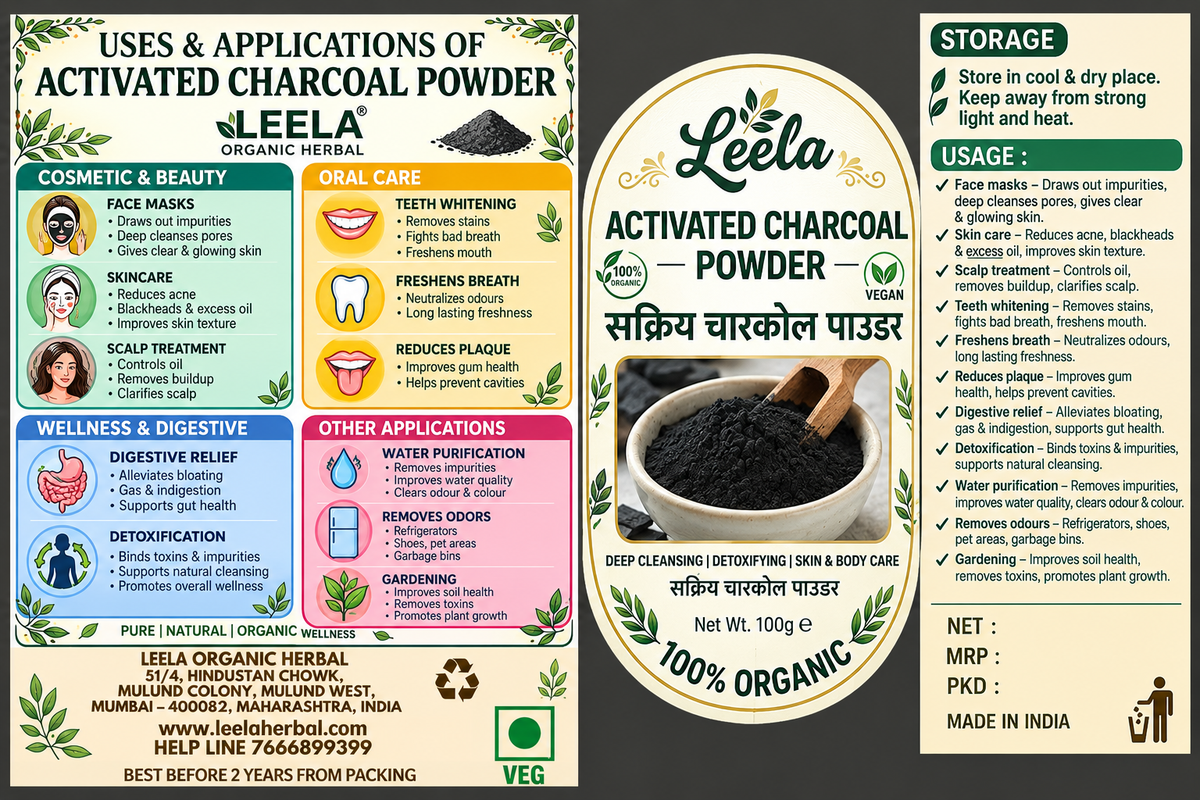 Activated Charcoal Powder