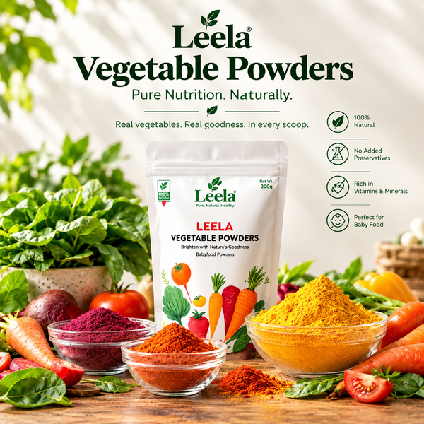 Natural Vegetable Powders