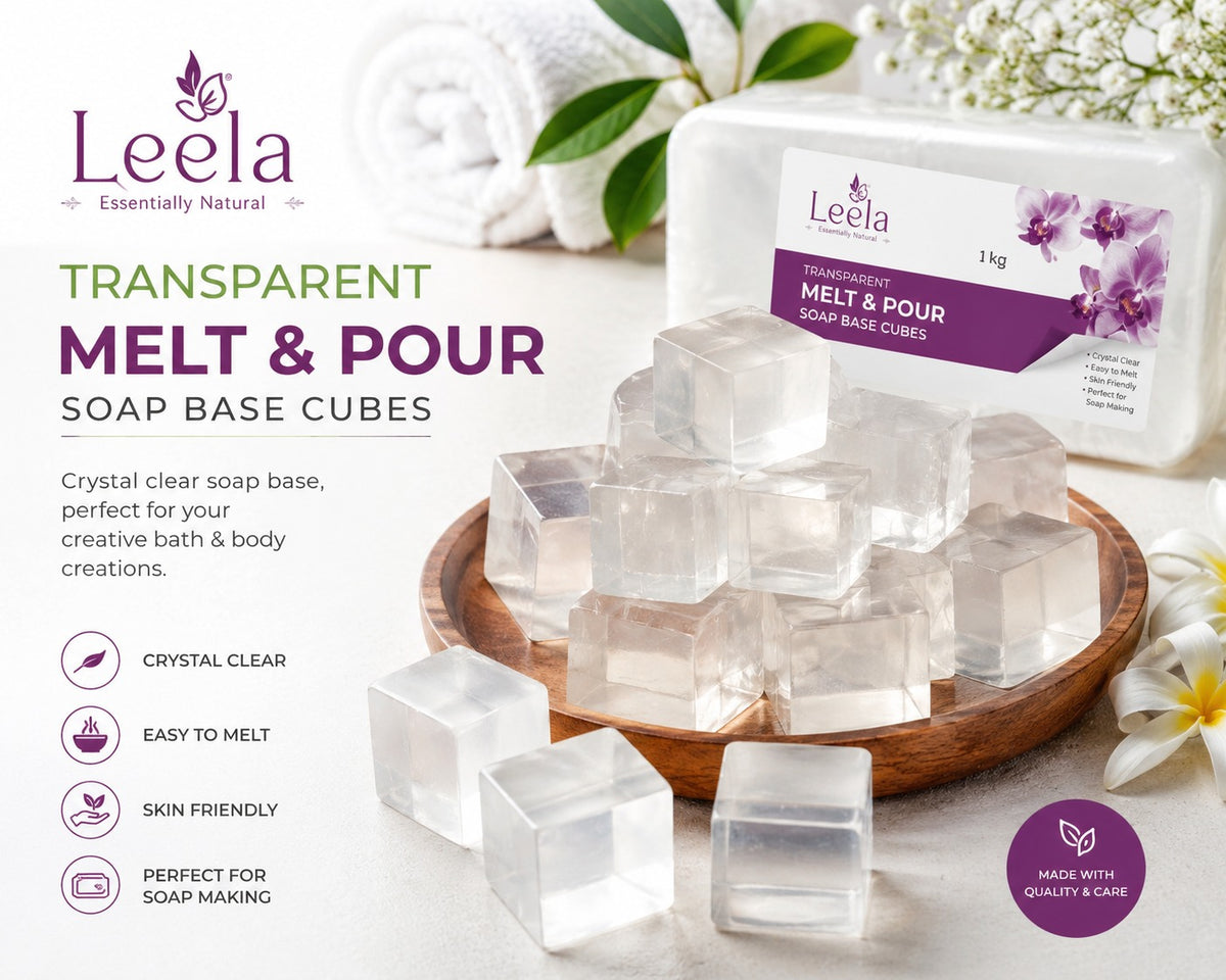 Transparent melt and pour Soap Base