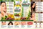 Jojoba Oil Cosmetic Grade – Natural Skin Moisturizing Oil for Face, Hair, Scalp, Body Massage, Nail & Cuticle Care, DIY Cosmetics, Creams, Lotions & Hair Serums.
