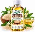 Leela Sesame Carrier Oil – Cosmetic food and Grade Natural Oil for Skin Moisturizing,